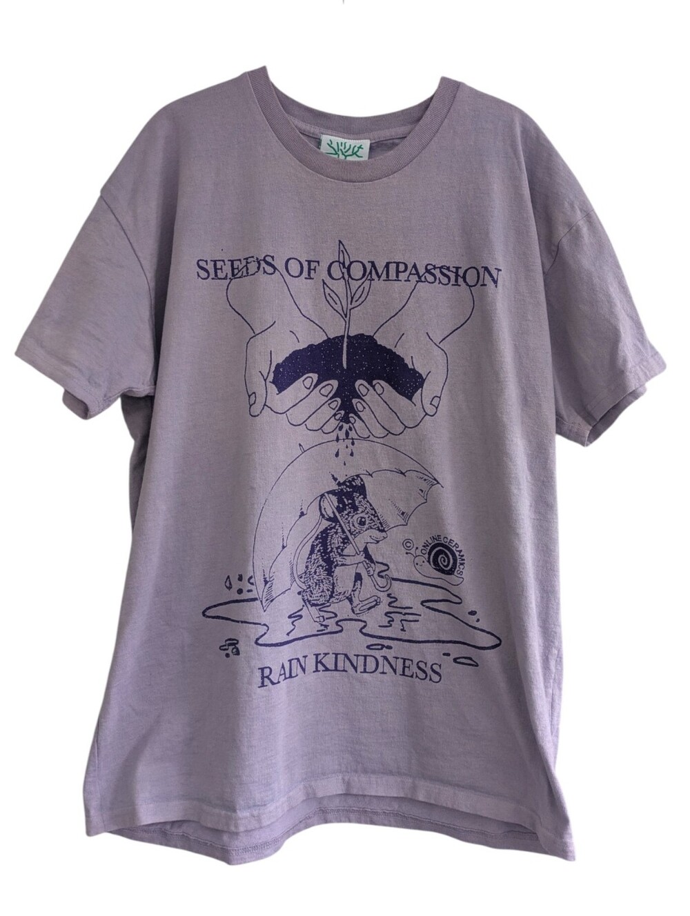 Online Ceramics Seeds of Kindness T-shirt
